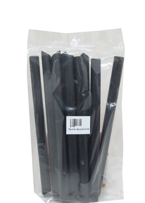 Ống hút đen uống trà sữa (10 chiếc)