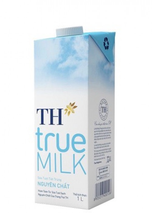 Sữa tươi không đường TH True 1L