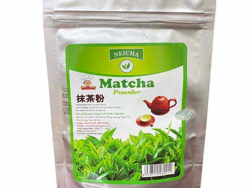  Matcha Đài Loan Mũ Trắng (100g)