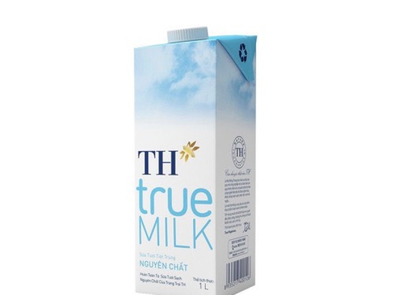 Sữa tươi không đường TH True 1L